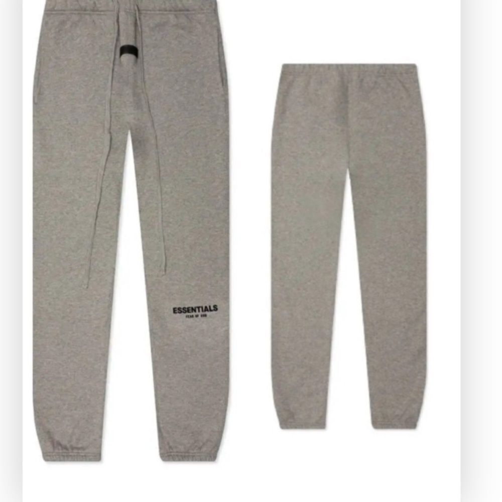 Fear of God Essentials Relaxed Sweatpants, Dark Oatmeal NWT $130